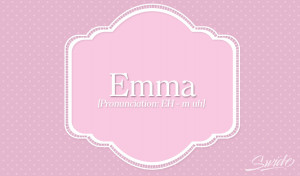 Popularity Of The Name Emma