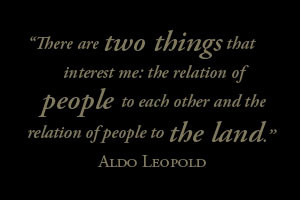 Aldo Leopold Quotes About People And Wildlife. QuotesGram