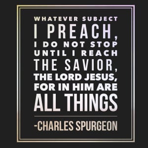 Charles Spurgeon Quotes Charles spurgeon quote