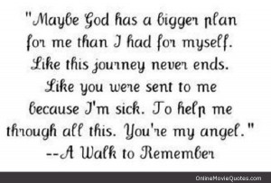 Nicholas Sparks Quotes A Walk To Remember A walk to remember