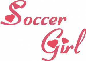 Wall Decals and Stickers - Soccer girl (2)