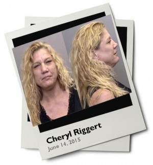 Photo Cheryl Riggert was arrested on June 14 2015 in Ukiah