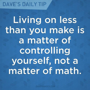 ... matter of controlling yourself, not a matter of math.