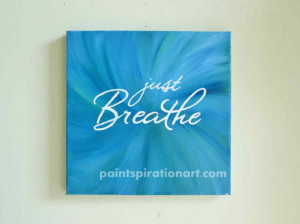 Canvas Paintings - Inspirational Quote Art - Yoga Art - Dorm Room ...