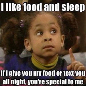Funniest Memes - I Like Food And Sleep