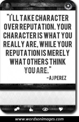 Reputation quotes