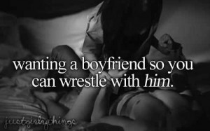 Wrestle' with him. ;)
