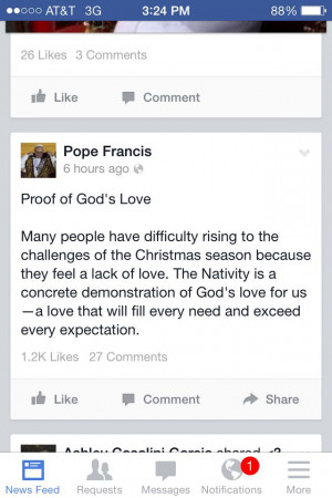 Proof of God's Love