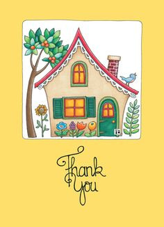 thank you more mary englebreit birds postage stamps mary postage ...