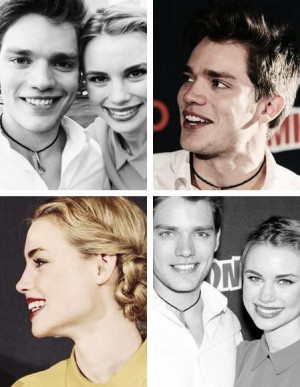 Lucy Fry And Dominic Sherwood Dominic sherwood & lucy fry.