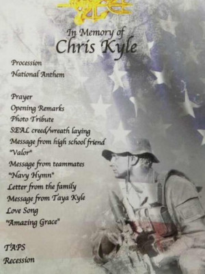 Chris Kyle: ‘ALL IN’ : Thousands pay tribute (So Do We) to slain ...
