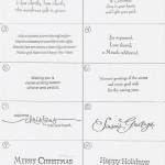 Christmas Card Sayings Quotes and Greetings
