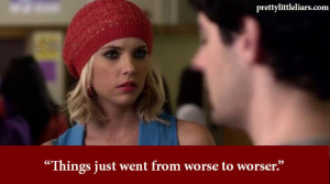 Pretty Little Liars Quotes And Sayings Pretty little liars season 3: