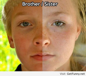 Twins, brother and sister in one image - Funny Pictures, Funny Quotes ...