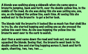 Blondes and Brunettes ~OR~ Rule 5 Woodsterman Style