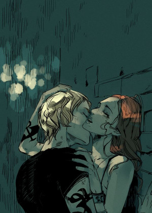 ... Dirty Sexy Alley Scene from the City of Fallen Angels, Jace and Clary