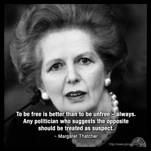 Margaret Thatcher