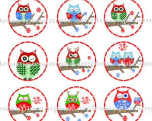 ... christmas designs bow sayings holiday 1 inch round digital bottle cap