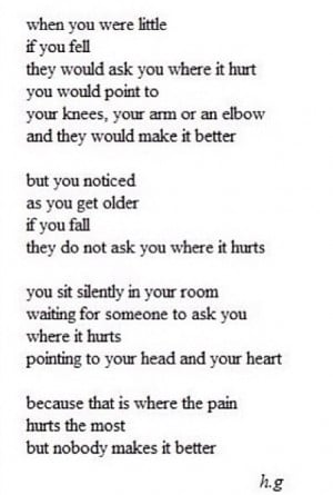 quote, heartbreak, h.g., pain, hurt, heart, teenager, tears, growing ...
