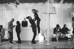 Beyoncé got a lift from her hubby during his birthday party in ...