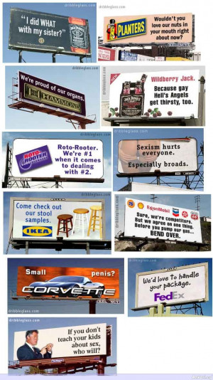 Actual Advertisement Signs - Funny Billboard Ads