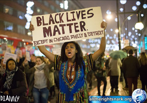 You see, I believe that black lives matter.