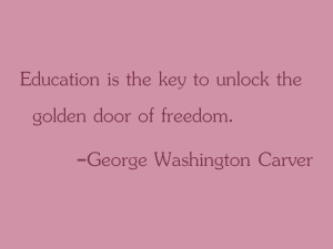 George Washington Carver Famous Quotes Quote of the week: george