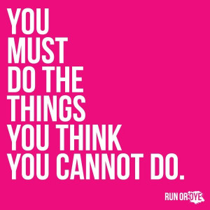 You are your biggest obstacle..overcome yourself.