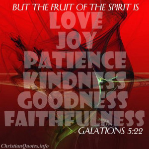 Galations 5:22 Scripture – Fruit of the Spirit