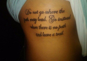 Mens Quote #Tattoo 