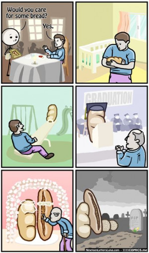 He saved him from a crummy life. PUNS ARE AMAZING, I don't care what ...