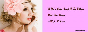 Taylor Swift Facebook Covers Quotes