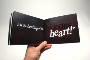 The Tell-Tale Heart book design