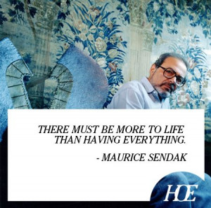Quote of the Day: Maurice Sendak