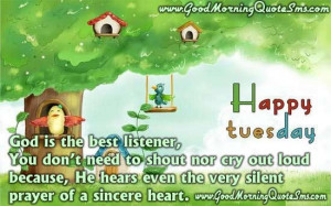 Tuesday Good Morning Message - Happy Tuesday Quotes, Wishes, SMS ...