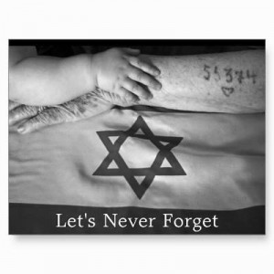 Remember the victims of the Holocaust.