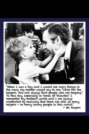 Mr Rogers, the helpers