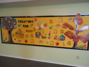 Fall-ing For God Bulletin Board