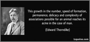 This growth in the number, speed of formation, permanence, delicacy ...