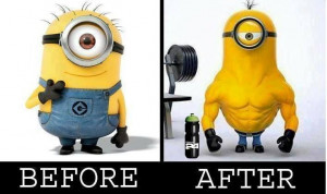 Before and After Minion #Minion #fitness #healthy #herbalife #weight # ...