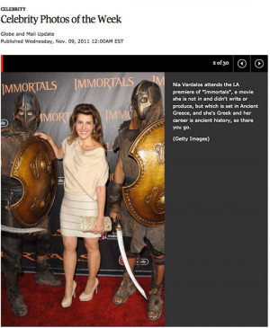 Funny photos funny Nia Vardalos greek