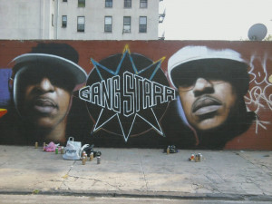 Gang Starr Street Art in the Bronx
