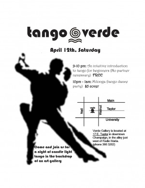 April 12th 2003 The First Tangoverde Gently Threading