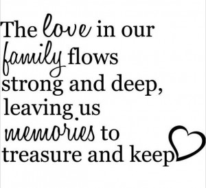 Original Love family Memories wall decal quote sticker Inspiration ...