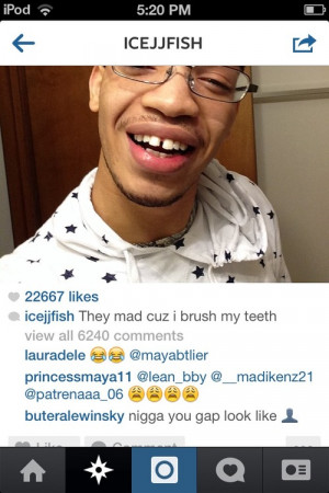 instagram Mindless Behavior ig icejjfish they a mess that last comment ...