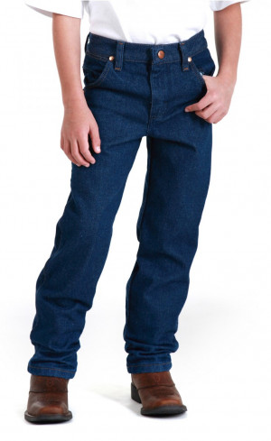 WRANGLER BOYS COWBOY CUT BLUE JEANS