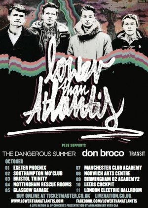 Don Broco to support Lower Than Atlantis this October
