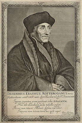 Desiderius Erasmus Door Pierre Philippe Onderschrift Van Theodorus ...