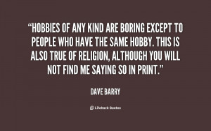 Quotes About Hobbies