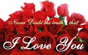 Love You - Never Doubt That Truth - Pink Roses Photo: This Photo was ...